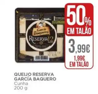 El Corte Inglés Queijo Reserva García Baquero 200g promoção