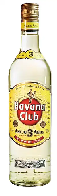 HAVANA CLUB Rhum Hava Club Anejo 3 Anos 70 Cl