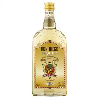 Makro DON DIEGO Tequila Gold 70 Cl promoção