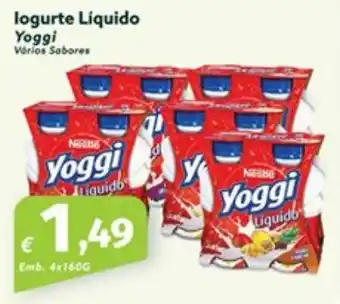 Roque Supermercados logurte Líquido Yoggi promoção