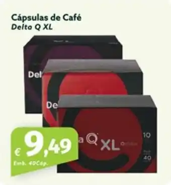 Roque Supermercados Cápsulas de Café Delta Q XL promoção