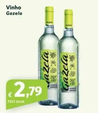 Roque Supermercados Vinho Gazela 75CI Unid promoção