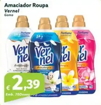 Roque Supermercados Amaciador Roupa Vernel promoção