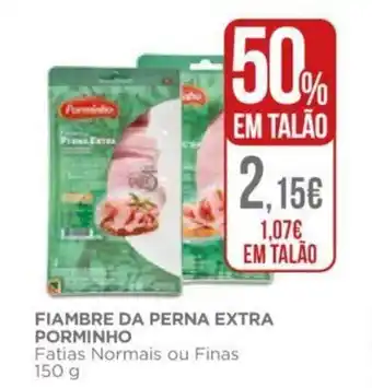 El Corte Inglés Fiambre da Perna Extra Porminho 150g promoção