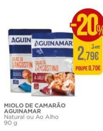 El Corte Inglés Miolo de Camarão Aguinamar 90g promoção