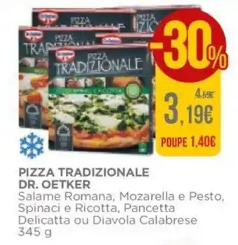 El Corte Inglés Pizza Tradizionale Dr. Oetker 345g promoção