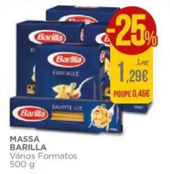El Corte Inglés Massa Barilla 500g promoção