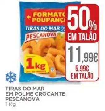 El Corte Inglés Tiras do mar em Polme Crocante Pescanova 1kg promoção