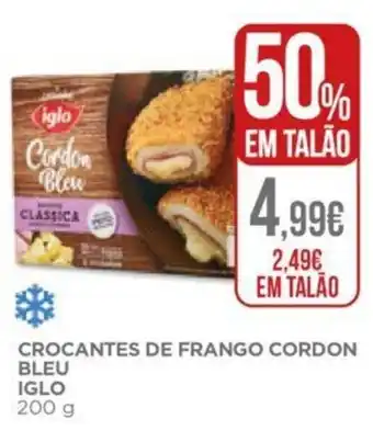 El Corte Inglés Cracantes de Frango Cordon Bleu Iglo 200g promoção