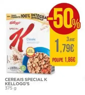 El Corte Inglés Cereais Special K Kellogg's 375g promoção