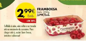 Pingo Doce FRAMBOESA Emb. 250g promoção