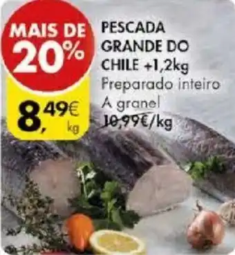 Pingo Doce PESCADA GRANDE DO CHILE +1,2kg promoção