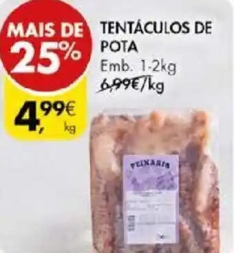 Pingo Doce TENTACULOS DE POTA Emb. 1-2kg promoção