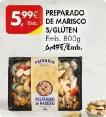 Pingo Doce PREPARADO DE MARISCO S/ GLUTEN Emb. 800g promoção