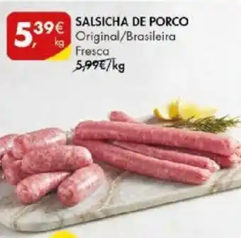 Pingo Doce SALSICHA DE PORCO kg promoção