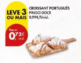 Pingo Doce CROISSANT PORTUGUÊS PINGO DOCE promoção