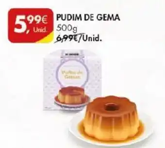 Pingo Doce PUDIM DE GEMA 500G promoção