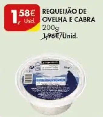 Pingo Doce REQUEIJÃO DE OVELHA E CABRA 200G promoção