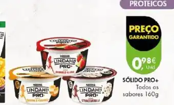 Pingo Doce SÓLIDO PRO+ Todos os sabores 160g promoção