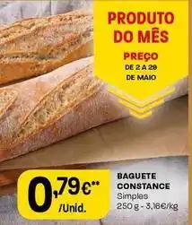 Intermarché Baguete constance promoção