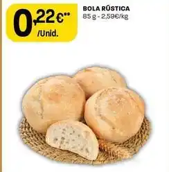 Intermarché Bola rústica promoção