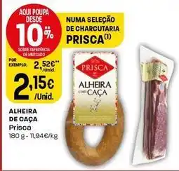 Intermarché Prisca - alheira de caça promoção