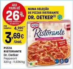 Intermarché Dr. oetker - pizza ristorante promoção