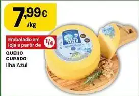 Intermarché Ilha azul - queijo curado promoção