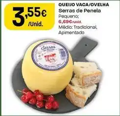 Intermarché Serras de penela - queijo vaca/ ovelha promoção