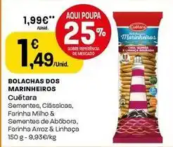 Intermarché Cuétara - bolachas dos marinheiros promoção