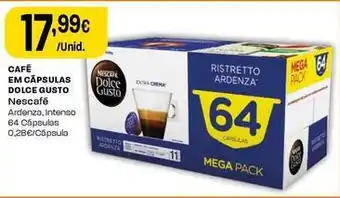 Intermarché Nescafé - café em cápsulas dolce gusto promoção