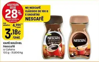 Intermarché Nescafé - café soluvel promoção