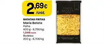 Intermarché Maria batata - batatas fritas promoção