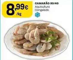 Intermarché Camarão 30/40 promoção