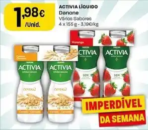 Intermarché Danone - activia líquido promoção