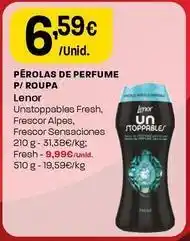 Intermarché Lenor - pérolas de perfume p/ roupa promoção