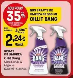 Intermarché Cillit bang - spray de limpeza promoção