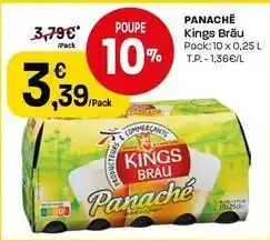 Intermarché Kings bräu - panache promoção