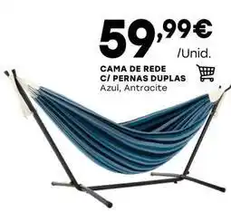 Intermarché Cama de rede /unid. c/ pernas duplas promoção