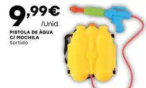 Intermarché Sortido - pistola de água c/ mochila promoção