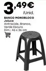 Intermarché Banco monobloco promoção