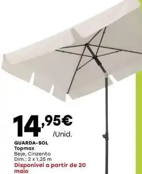 Intermarché Topmax - guarda-sol promoção