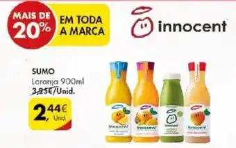 Pingo Doce SUMO Laranja 900ml promoção