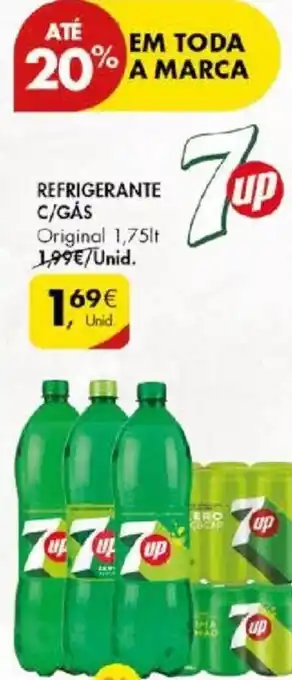 Pingo Doce REFRIGERANTE C/GÁS Original 1,75lt promoção