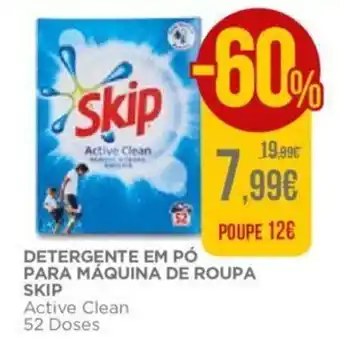 Detergente em Pó Para Máquina de Roupa Skip