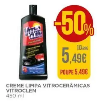 El Corte Inglés Creme Limpa Vitrocerâmicas Virtoclen 450ml promoção