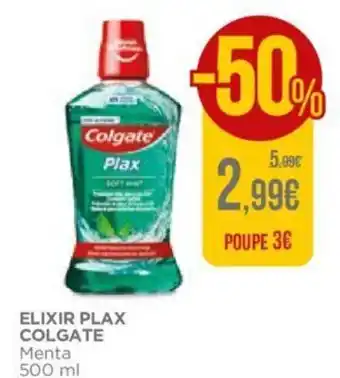 El Corte Inglés Elixir Plax Colgate 500ml promoção