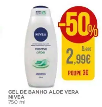 El Corte Inglés Gel de Banho Aloe Vera Nivea 750ml promoção