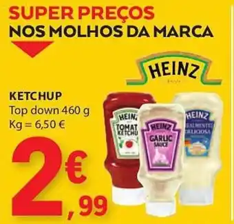 E.Leclerc KETCHUP Top down 460 g promoção