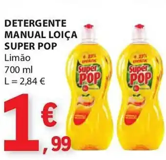 E.Leclerc DETERGENTE MANUAL LOIÇA SUPER POP Limão 700ml promoção